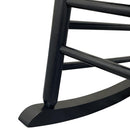 Balcony Porch Adult Rocking Chair - Wood by HouseOfZazla