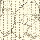 Vintage Columbia National Forest Map 1913