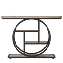 Console Table With 4 Tier Design For Living Hallway