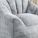 Beanbag Chair, Beanbag Sofa Chair With Armrests Stuffed High Density Foam by Unique Piece Furniture