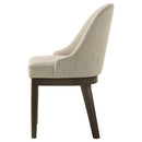 Blakely - Upholstered Dining Side Chair (Set of 2) - Beige by HouseOfZazla