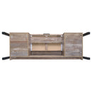 Azura - 4 Drawer Office Desk - Oak by HouseOfZazla