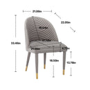 Accent Chair, leisure single chair with Solid wood foot