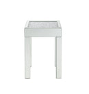 Noralie Mirrored & Faux Diamonds End Table by HouseOfZazla