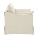 Shane - Chair With 2 Pillows - Beige Linen by Unique Piece Furniture