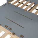 Murphy Bed With Iron Legs, Modern Design by HouseOfZazla