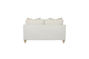 Loveseat Reversable Cushion With 2 Pillows - Off White