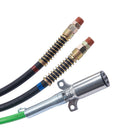 12FT Semi Truck Air Lines Kit with Glad Hands and 7-Way ABS Power Line
