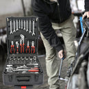 899 Piece Home Repair Tool Set With Rolling Plastic Toolbox, 4 Drawers, General Household Maintenance Kit