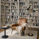 Axis - Floor Lamp With 4 Way Switch Double Spots With Base - Black / Gold by HouseOfZazla