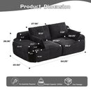 2 Seater Large Sectional Couches For Living Room by HouseOfZazla
