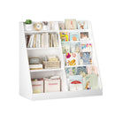 Kids Bookshelf with Toy Storage Organizer, 34.65" Wooden
