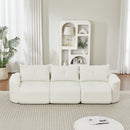 Chenille Sofa for Living Room - 109" Large Modern 3-Seater