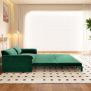 Queen Pull Out Sofa Bed, 3 In 1 Convertible Sleeper Sofa With Side Storage
