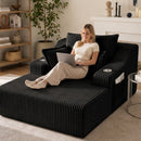 Oversized Chaise Lounge Chair Indoor - 67" Sleeper Sofa Bed