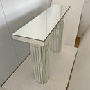 Mirrored Console Table Wide Bling