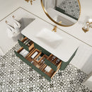 48" Wall Mounted & Floating Single Bathroom Vanity
