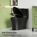 1 Piece Toilet With Dual Flush And Soft Closing Seat by HouseOfZazla