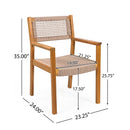 Outdoor Dining Patio Chairs (Set of 2) by HouseOfZazla