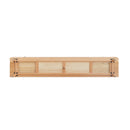 TV Cabinet With Chinese Changhong Glass Doors, Two Drawer Storage Space TV Standing by HouseOfZazla
