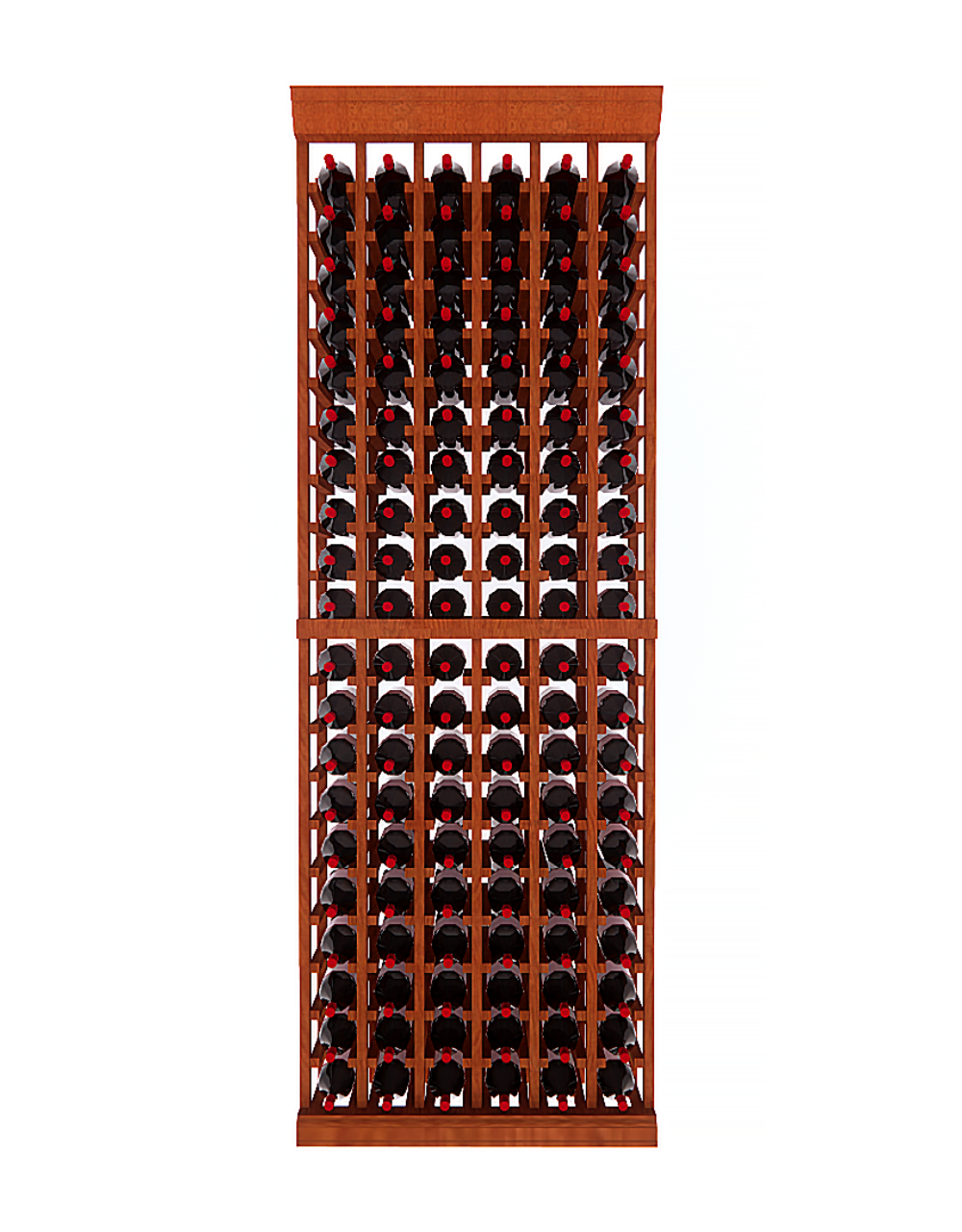 6 Column - 120 Bottle 6.5ft Wine Rack Kit