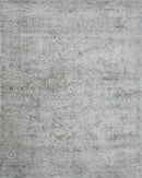 7.8x9.8 Rug, Abstract Blue and Gray Rug made with Viscose Art Silk, Living, Dinning and Bedroom Rug | TRD0091AR7898