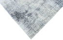 7.8x9.8 Rug, Abstract Blue and Gray Rug made with Viscose Art Silk, Living, Dinning and Bedroom Rug | TRD0092AR7898