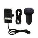 Dual Outlet Copper Garbage Disposal Kitchen Air Switch Kit - AK79001B-C