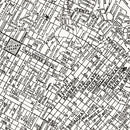 Vintage Map of Los Angeles, California 1929