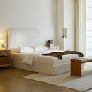 Canter - Tall Headboard Upholstered Bed by HouseOfZazla