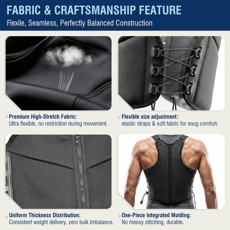 10LBS Adjustable Weighted Vest for Women, photo 8 of 10