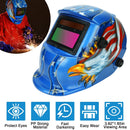 Welding Helmet Solar Powered Auto Darkening Hood with Adjustable Wide Shade Range 9-13 for Mig Tig Arc Weld Grinding Welder Mask