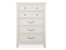 Willowbrook - Drawer Chest - Egg Shell White With Slight Rub Through by Unique Piece Furniture