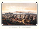 Vintage Map of San Francisco, California 1860