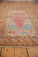 3.5x6 Vintage Distressed Oushak Rug