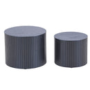 Handcrafted Nested Table Set, 2 Pieces by HouseOfZazla