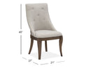 Roxbury Manor - Dining Arm Chair With Upholstered Seat and Back (Set of 2) - Homestead Brown