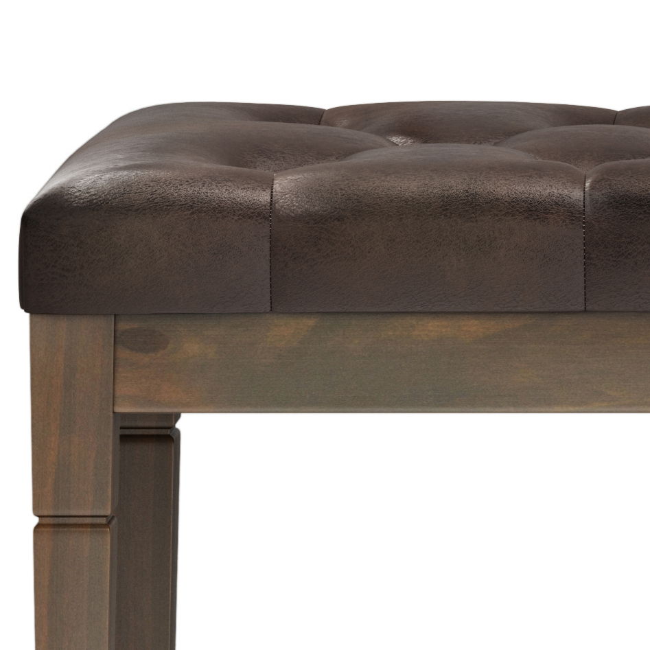 Waverly - Upholstered Tufted Ottoman Bench, photo 15 of 26