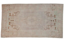 4.5x8 Vintage Distressed Oushak Rug