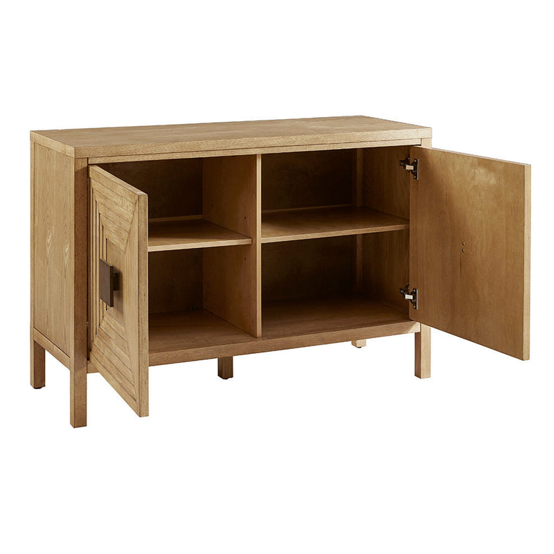 2-Door Accent Cabinet with Adjustable Shelves