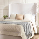 Harper - Tall Headboard Upholstered Bed / High Headboard / Elegant Simplicity / No Box Spring Needed by Unique Piece Furniture