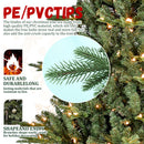 6FT Full-Shape Christmas Tree with 500 UL Lights