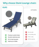 Outdoor Pool Lounge Chairs Set of 2 by HouseOfZazla