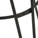 Simeon - Multifunctional Metal Stool With Wood Seat by Unique Piece Furniture
