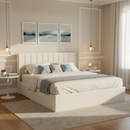 Large-Capacity Upholstered Storage Bed with Drawers by HouseOfZazla