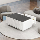 Smart Coffee Table With Built-In Fridge and Charger by Unique Piece Furniture