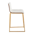 Mason Mara - Contemporary Design Fixed Height Counter Stool (Set of 2) by HouseOfZazla