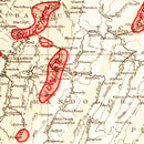 Vintage Map of West Virginia Coal Fields, 1919