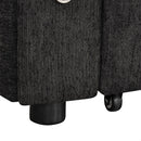 Convertible L Shaped Sofa Couch With Storage, Cup Holders, USB Ports by HouseOfZazla