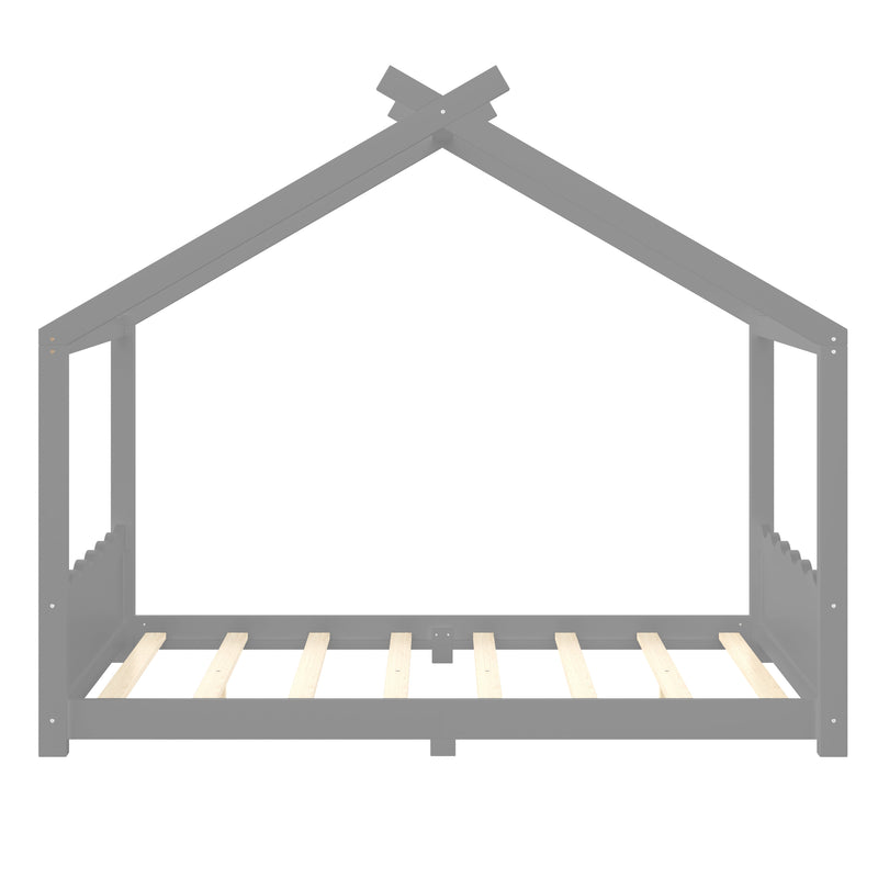 Full House Floor Bed with Support Slats, photo 10 of 10